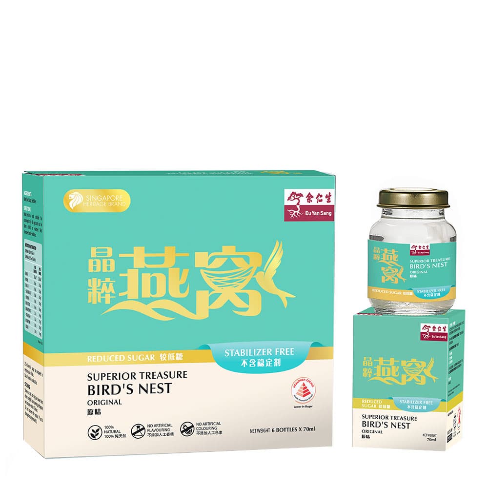 Superior Treasure Bird's Nest Original (Reduced Sugar) 6s